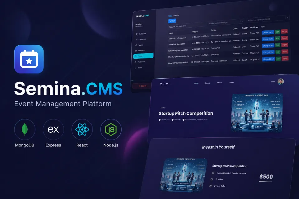Semina - Event Management App