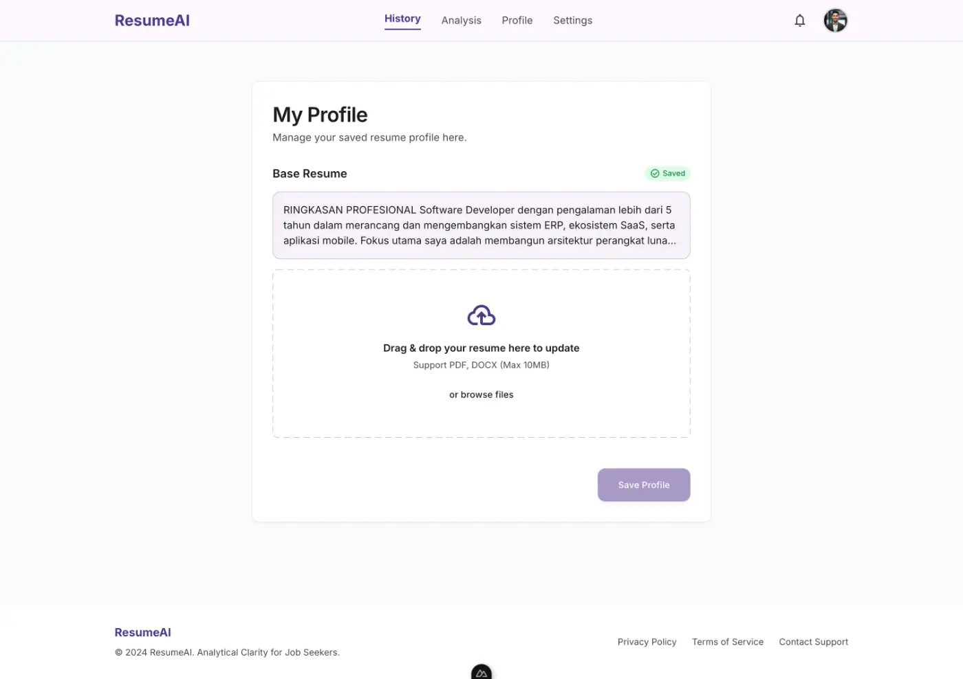 ProfileResumePage.webp